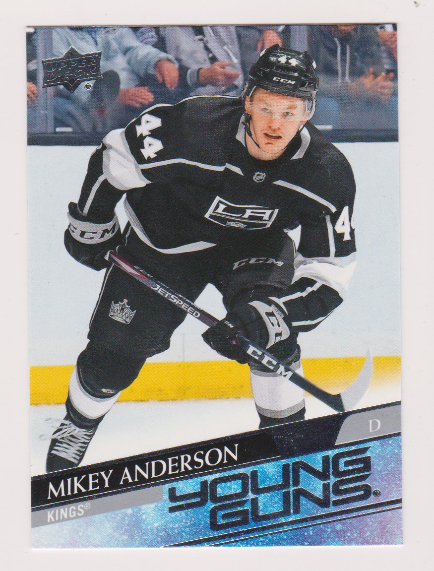(image for) 2020-21 Upper Deck #233 Mikey Anderson YG RC